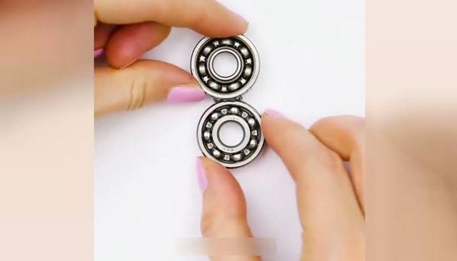 Dört rulman satın alarak kendi stres çarkını yaptı! 3