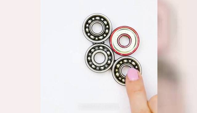 Dört rulman satın alarak kendi stres çarkını yaptı! 5