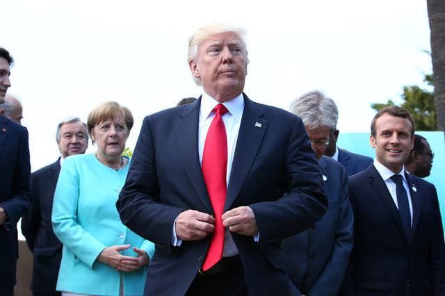 G7 zirvesinde Trump anlaşmazlığı 1