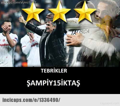 3 yıldızlı Beşiktaş'ın şampiyonluk capsleri! 4