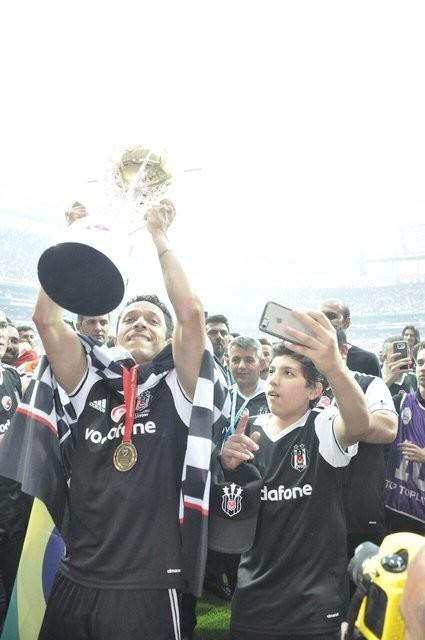 Beşiktaş'ın şampiyonluk kutlamasından kareler 7