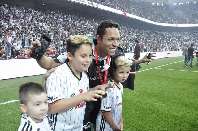 Beşiktaş'ın şampiyonluk kutlamasından kareler 5