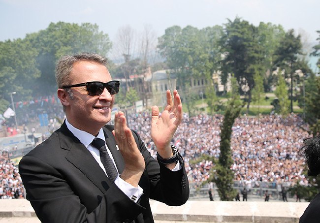 Beşiktaş'ın şampiyonluk kutlamasından kareler 49