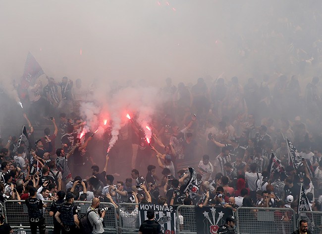 Beşiktaş'ın şampiyonluk kutlamasından kareler 51