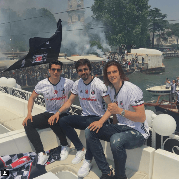 Beşiktaş'ın şampiyonluk kutlamasından kareler 87