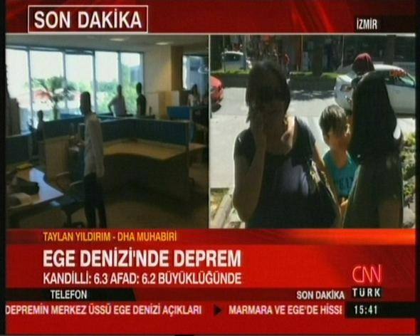 Depremden ilk görüntüler 12