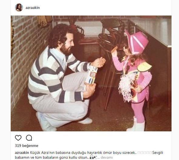 Instagram'da ünlüler: Babalar iyi ki varlar 16