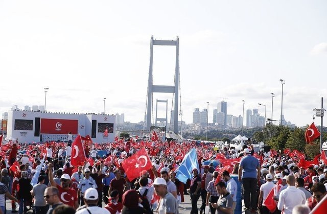 15 Temmuz Şehitler Köprüsü'ne akın 5