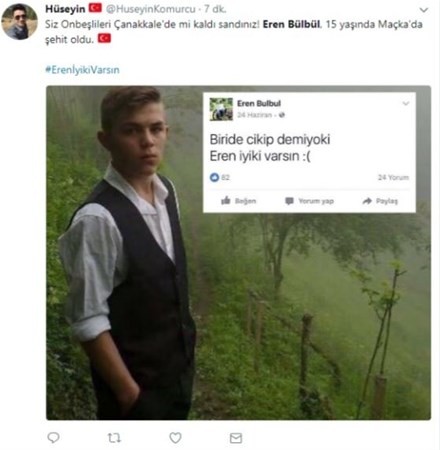 Türkiye cevap verdi: İyi ki varsın eren 27