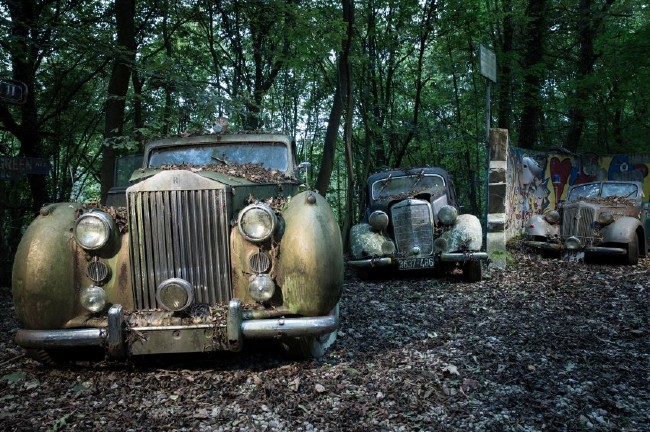 Sanat için otomobillerini hurdaya çıkardı 14