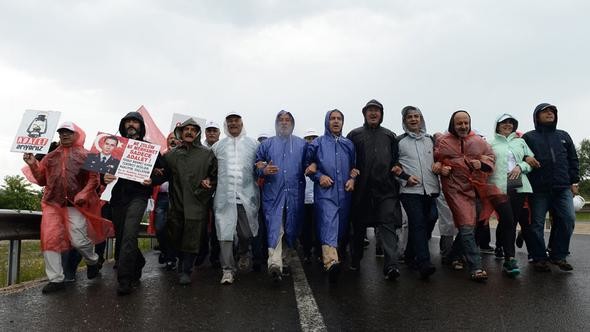 İlk kez yayınlanan 'Adalet Yürüyüşü' fotoğrafları 10