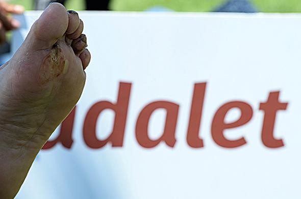 İlk kez yayınlanan 'Adalet Yürüyüşü' fotoğrafları 7