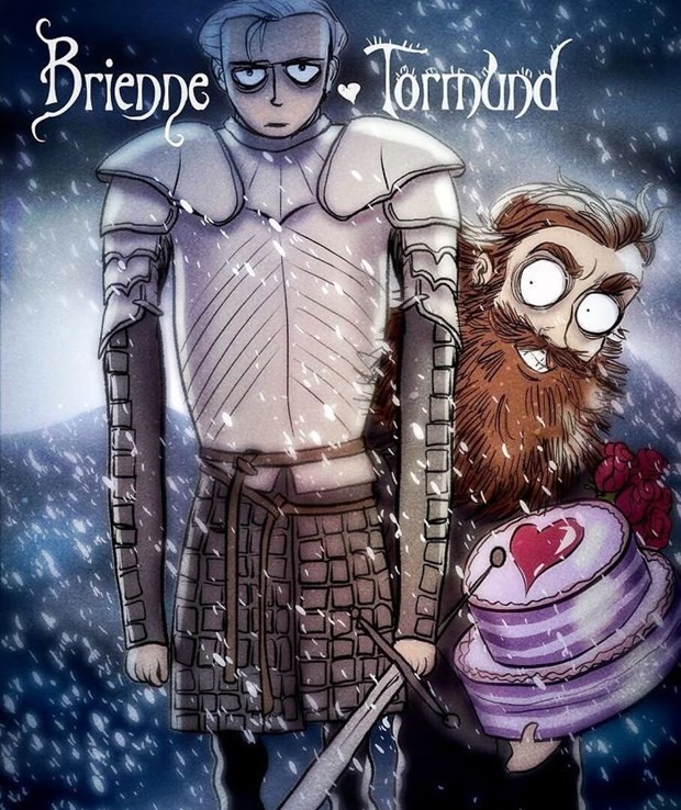 Game of Thrones karakterleri çizgi olsaydı 1