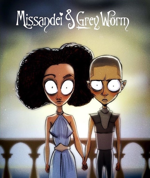 Game of Thrones karakterleri çizgi olsaydı 9