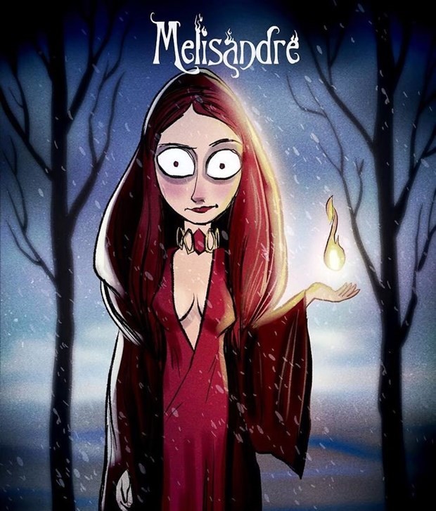 Game of Thrones karakterleri çizgi olsaydı 10