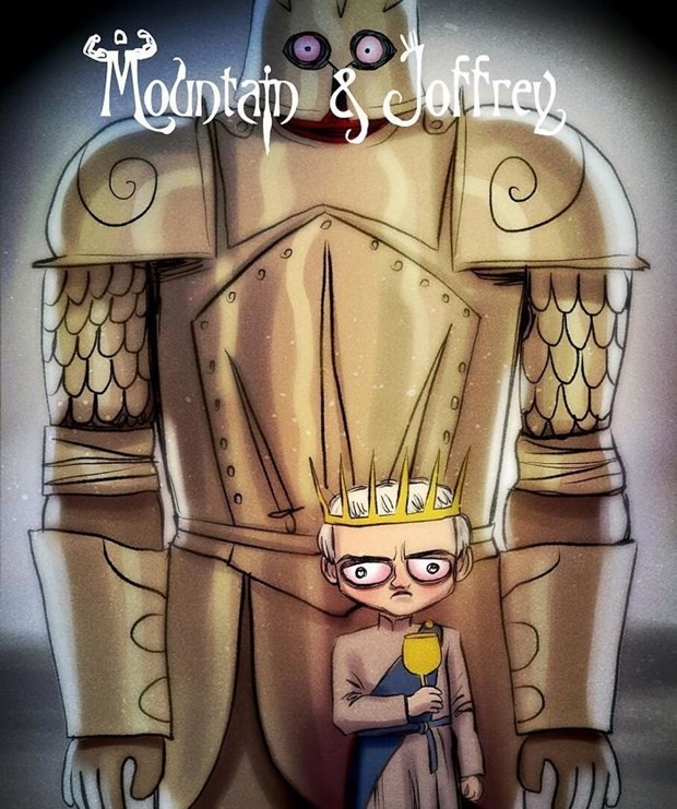 Game of Thrones karakterleri çizgi olsaydı 12