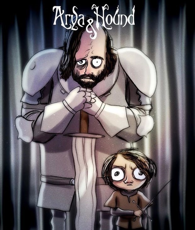 Game of Thrones karakterleri çizgi olsaydı 3