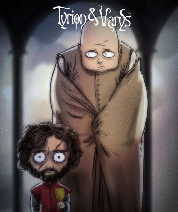 Game of Thrones karakterleri çizgi olsaydı 5