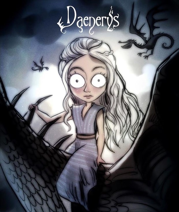 Game of Thrones karakterleri çizgi olsaydı 6