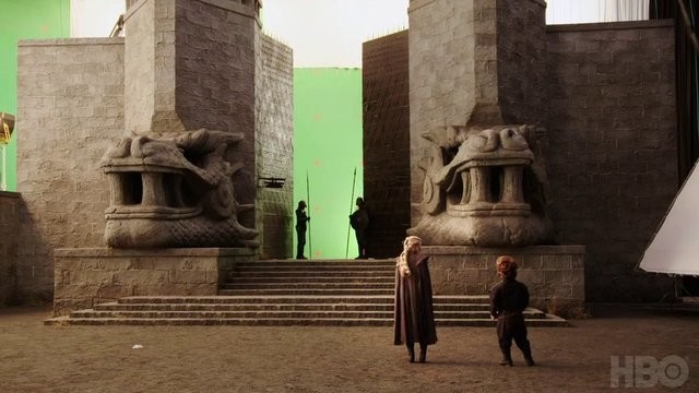 Game of Thrones'un kamera arkası görüntüleri 19