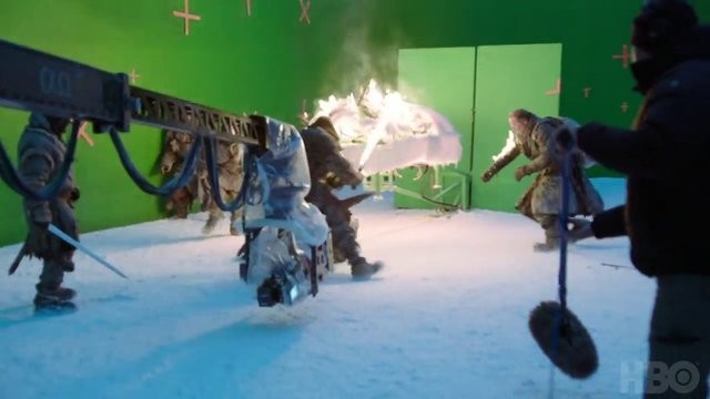 Game of Thrones'un kamera arkası görüntüleri 23