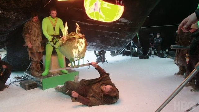Game of Thrones'un kamera arkası görüntüleri 32