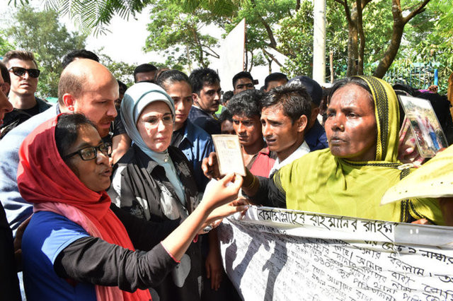 Emine Erdoğan acılarına ortak oldu 18