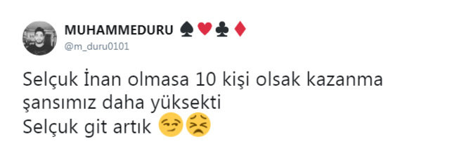 Selçuk İnan'a Antalya maçı sonrası büyük tepki 15