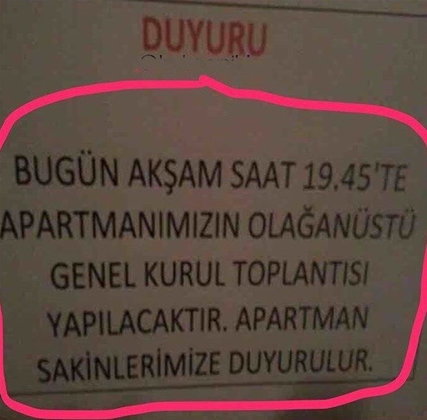 Yurdum insanının güldüren halleri 1