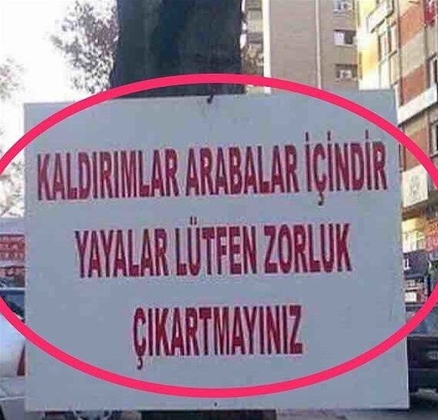 Yurdum insanının güldüren halleri 2