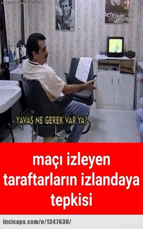 Türkiye İzlanda maçı capsleri 35