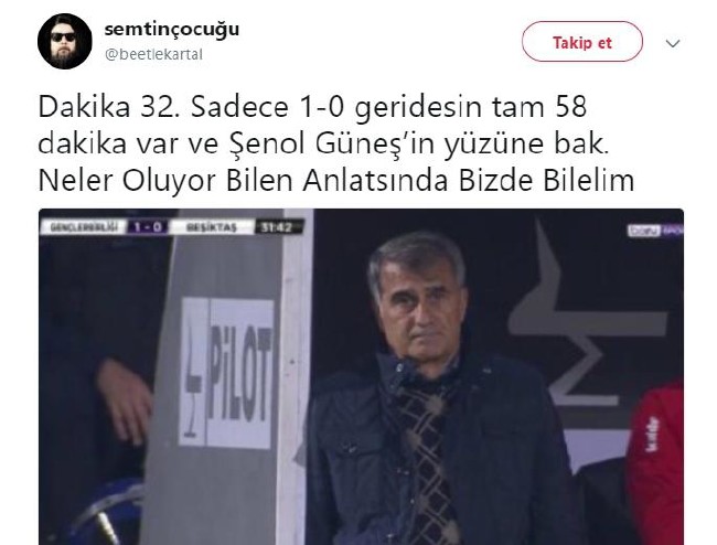 Beşiktaş'ın yenilgisi Twitter'ı salladı 10