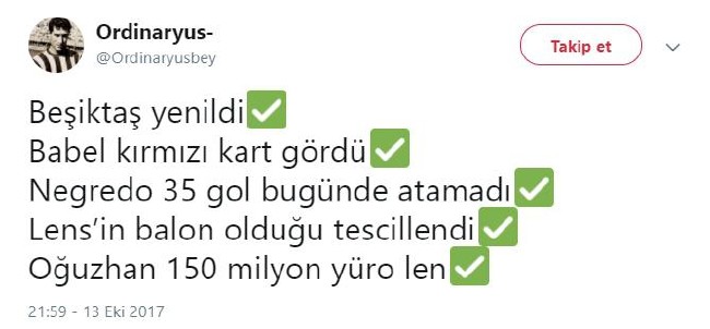 Beşiktaş'ın yenilgisi Twitter'ı salladı 16