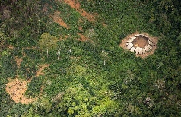 Amazon ormanlarındaki kabile ilk kez görüntülendi 5