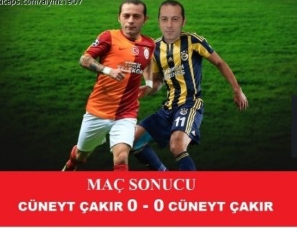 Galatasaray-Fenerbahçe maçı capsleri 15