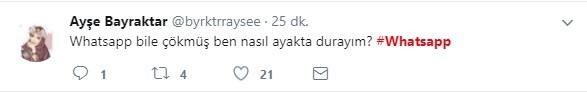 WhatsApp çöktü sosyal medya yıkıldı 6