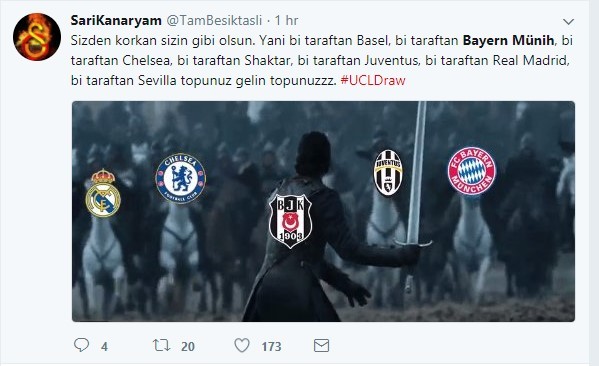 Kuradan sonra Beşiktaşlılar 21