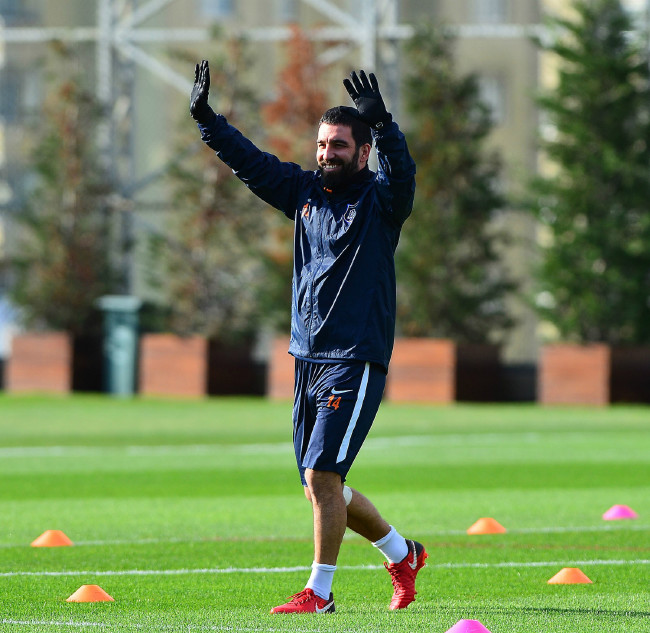 Arda sahaya indi! İdmanda dikkat çeken detay... 1