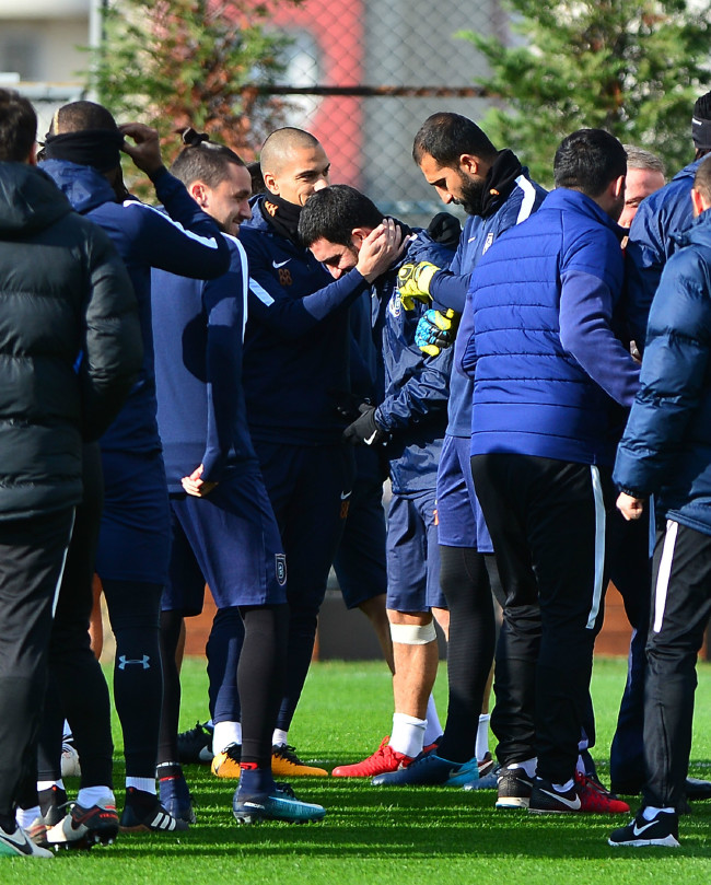 Arda sahaya indi! İdmanda dikkat çeken detay... 7