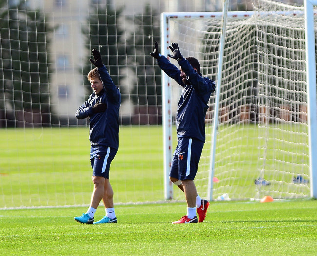 Arda sahaya indi! İdmanda dikkat çeken detay... 14