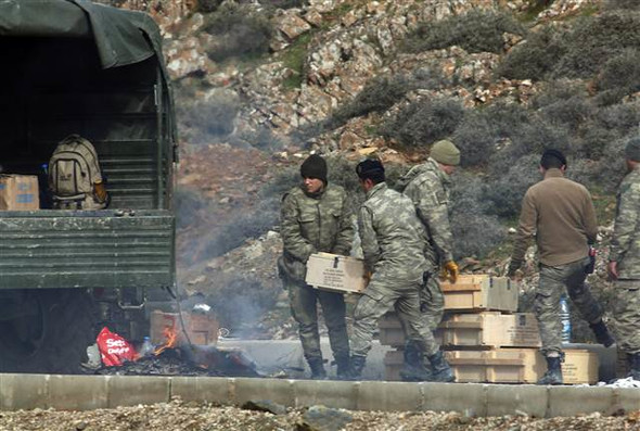 Yabancı ajanslar bu fotoğrafları geçti... 19