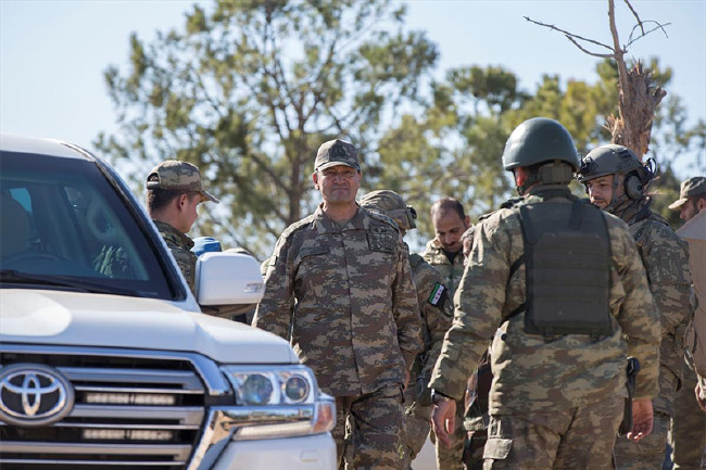 Komutanın Burseya Dağı ziyaretinde dikkat çeken kare 6