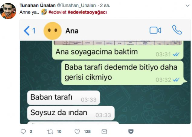 'Soy ağacı altüst' oldu, sosyal medya yıkıldı 10