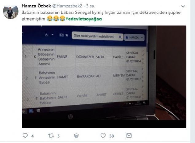 'Soy ağacı altüst' oldu, sosyal medya yıkıldı 12