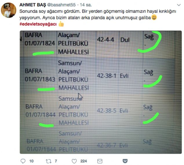 'Soy ağacı altüst' oldu, sosyal medya yıkıldı 23