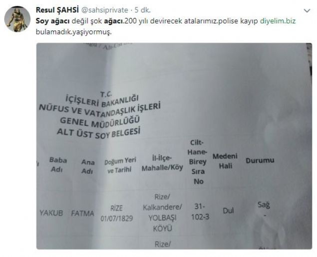'Soy ağacı altüst' oldu, sosyal medya yıkıldı 25