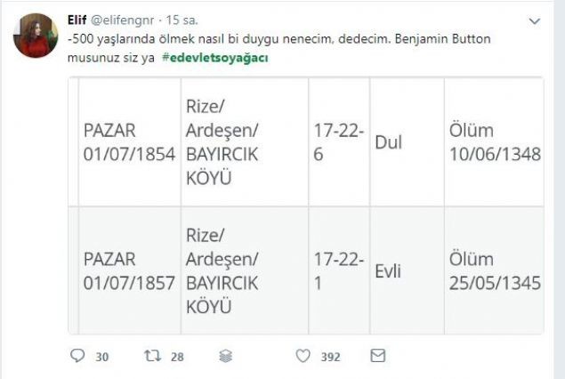 'Soy ağacı altüst' oldu, sosyal medya yıkıldı 30