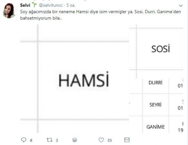 'Soy ağacı altüst' oldu, sosyal medya yıkıldı 35