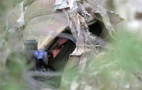 Teröristlerin korkulu rüyası keskin nişancılar Afrin'de 11