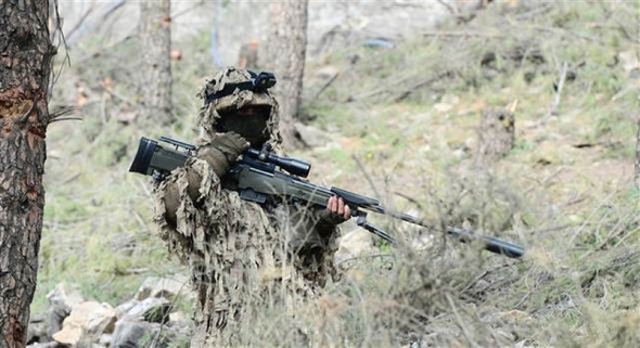 Teröristlerin korkulu rüyası keskin nişancılar Afrin'de 13